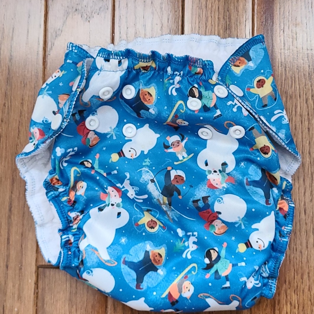 Apple Cheeks 🍎 Cloth Diaper with Bamboo Insert